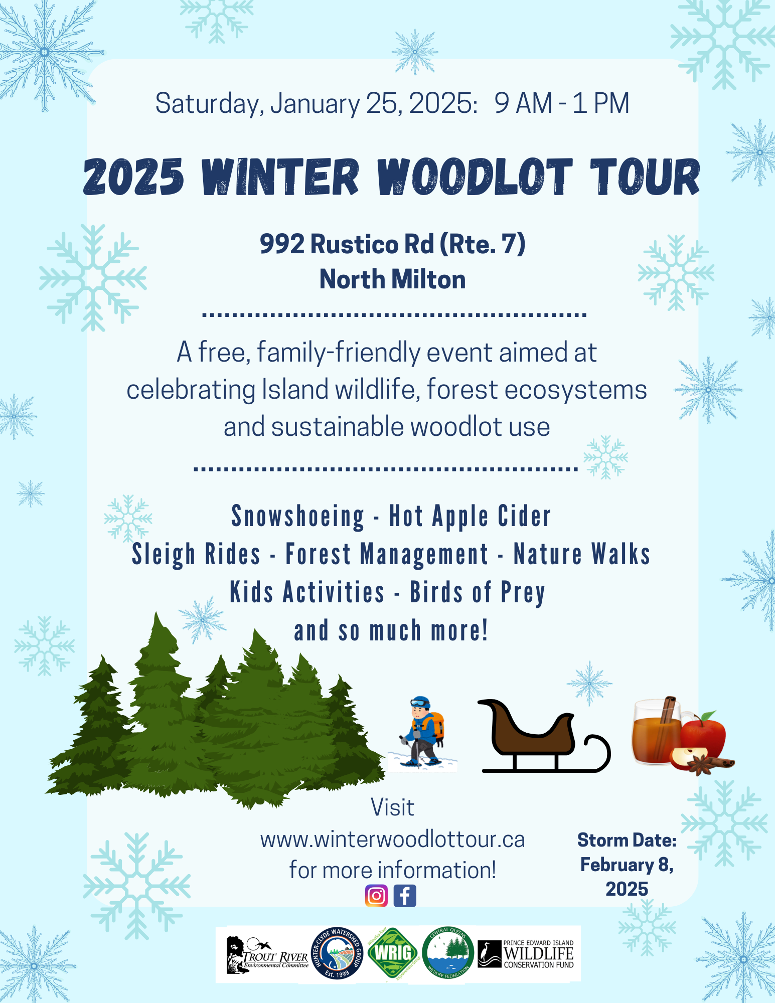 Winter Woodlot Tour 2025